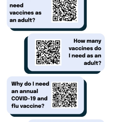 Common questions about adult vaccination banner