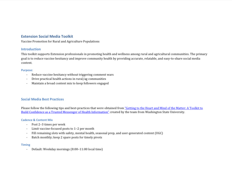Extension Social Media Toolkit
