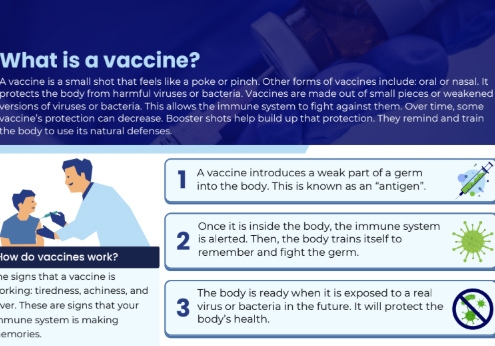 What is a vaccine info card